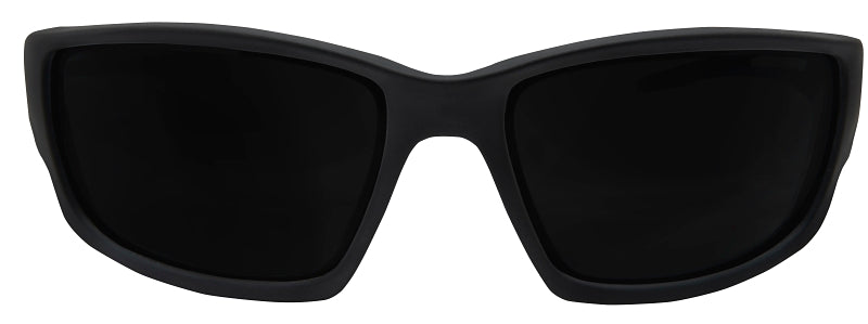 Edge TSK236 Polarized Safety Glasses, Smoke Lens, Matte Black Frame, Unisex, Polycarbonate Lens, Full Frame, Nylon Frame