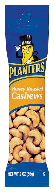 Planters 548268 Cashew, Crunchy, Honey Roasted, 2 oz Pack, Pack of 15