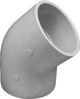 IPEX 035489 Elbow, 4 in, Socket, 45 deg Angle, PVC, White, SCH 40 Schedule, 220 psi Pressure