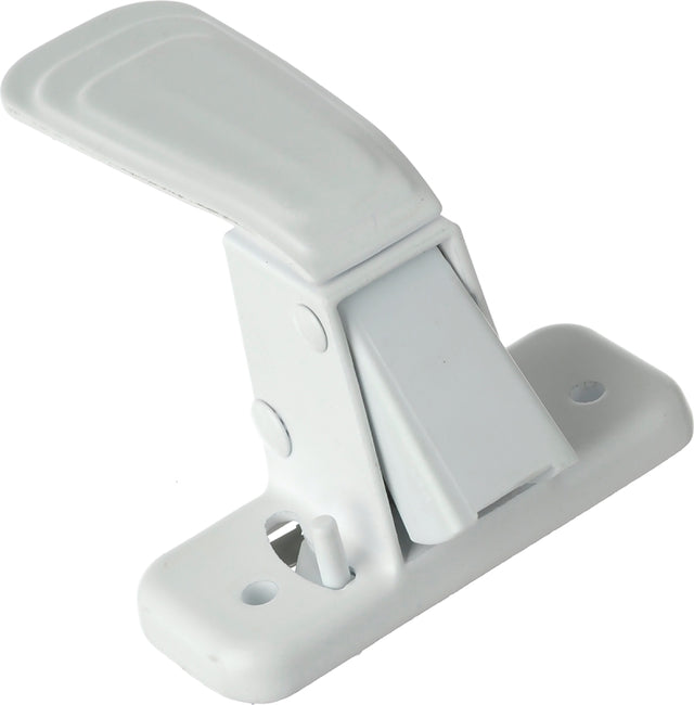 Wright Products V444ISWH Inside Latch, White, 1-3/4 in Hole Spacing