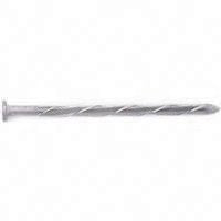 ProFIT 0004155 Siding Nail, 8d, 2-1/2 in L, Steel, Galvanized, Flat Head, Spiral Shank, 5 lb