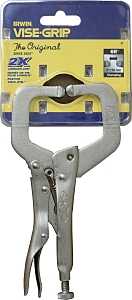 Irwin 17 C-Clamp, 500 lb Clamping, 2-1/8 in Max Opening Size, 1-1/2 in D Throat