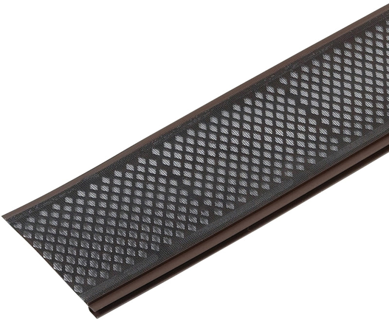 Amerimax 86379 Gutter Filter, 3 ft L, Vinyl, Brown, Pack of 75