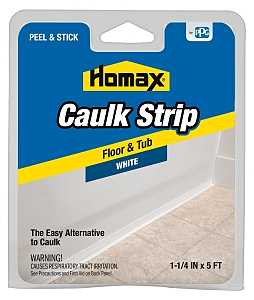 Homax 34030 Caulking Strip, White