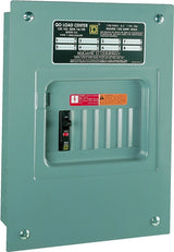 Square D QO QO816L100FCP Load Center, 100 A, 8-Space, 16-Circuit, Main Lug, NEMA 1 Enclosure, Plug, Gray