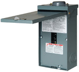 Square D QO2100NRBCP Circuit Breaker, 100 A, 2 -Space, NEMA 3R Enclosure, Flush, Surface Mounting
