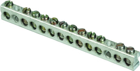 Square D PK12GTACP Ground Bar Kit, 0.32 in L, 12-Terminal, Aluminum