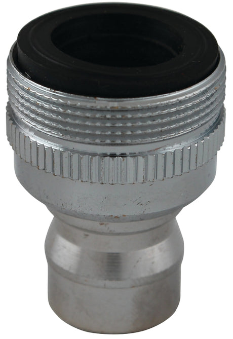 Plumb Pak PP800-6 Faucet Aerator Adapter, 55/64 x 15/16 in, Threaded, Chrome-Plated