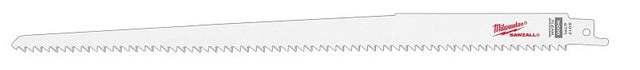 Milwaukee 48-00-5017 Reciprocating Saw Blade, 3/4 in W, 12 in L, 6 TPI, Bi-Metal Cutting Edge