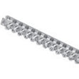 Siemens ECGB10 Ground Bar Kit, 3.7 in L, 10-Terminal, 14 to 4 AWG Wire, Aluminum/Copper
