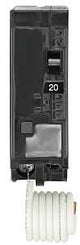 Siemens QF120A Circuit Breaker, GFCI, Type QPF, 20 A, 1 -Pole, 120 V, Plug Mounting