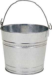Behrens 1210GS Pail, 10 qt Capacity, Galvanized Steel