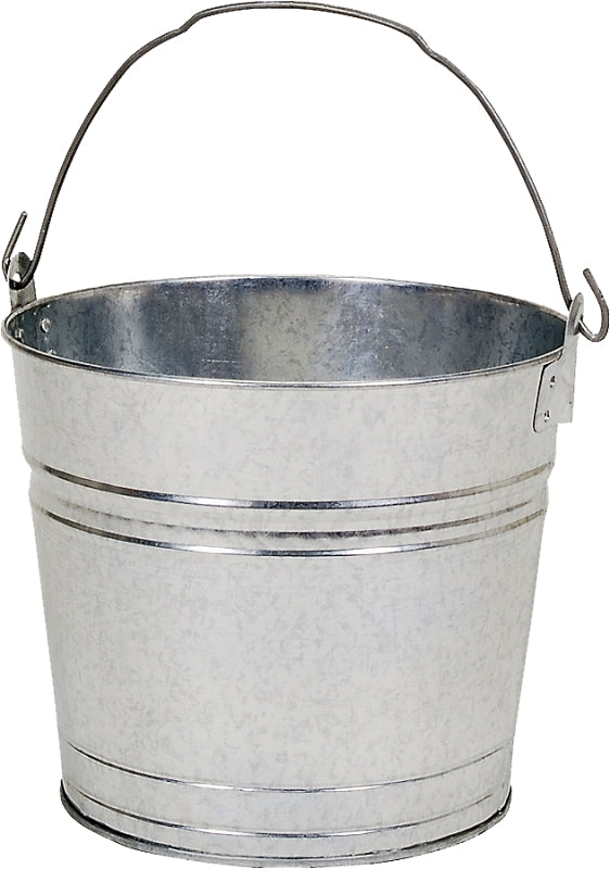 Behrens 1210GS Pail, 10 qt Capacity, Galvanized Steel