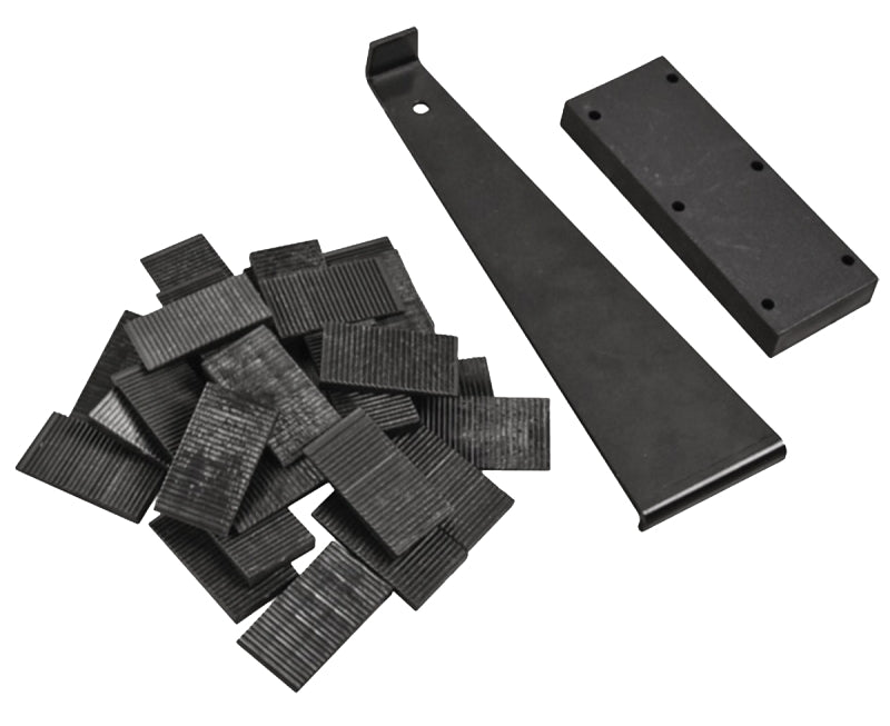 Courey 29185114 Laminate/Wood Floor Installation Kit, Wood, Black
