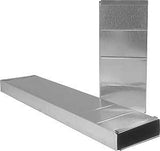 Imperial GV0213 Stack Duct, 24 in L, 10 in W, 3-1/4 in H, 30 Gauge, Galvanized Steel, Pack of 12