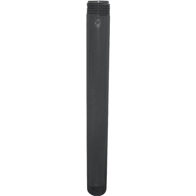 GENOVA P-12-10 Pipe Nipple, 1/2 in, PVC, SCH 80 Schedule, 10 in L