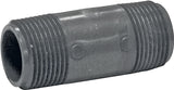 Genova P-1-3 Pipe Nipple, 1 in, MIP x MIP, PVC, Gray, SCH 80 Schedule, 3 in L
