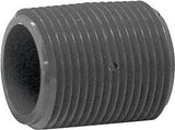 Genova P-1-CL Pipe Nipple, 1 in, MIP, PVC, Gray, SCH 80 Schedule