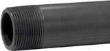 Lasco 212120BC Pipe Nipple, 12 in L, 1-1/4 in, PVC, SCH 80 Schedule