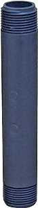 Lasco 215120BC Pipe Nipple, 1-1/2 in, PVC, SCH 80 Schedule, 12 in L