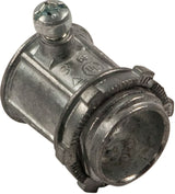 Halex 91212 Set Screw Connector, 3/4 in, Zinc