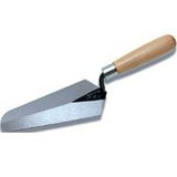 Marshalltown 924-3 Gauging Trowel, 7 in L Blade, 3-3/8 in W Blade, Steel Blade, Hardwood Handle