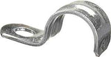 Halex 96152 Conduit Strap, 3/4 in, Steel, Galvanized, 4/BAG