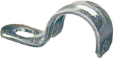 Halex 26155 Conduit Strap, 1-1/2 in, 1 in L, Steel, Galvanized