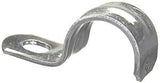 Halex 26156 Conduit Strap, 2 in, 1-1/8 in L, Steel, Galvanized