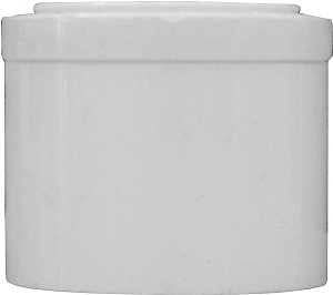 IPEX 435635 Pipe Plug, 1-1/2 in, Male Spigot, PVC, White, SCH 40 Schedule