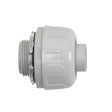 Halex 27621 Liquidtight Quick-Set Connector, 1/2 in, PVC, 10/BAG