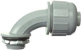 Halex 27692 Quick-Set Connector, 3/4 in Compression, PVC, Gray