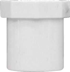 IPEX 435631 Pipe Plug, 1/2 in, Male Spigot, PVC, White, SCH 40 Schedule