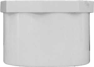 IPEX 435634 Pipe Plug, 1-1/4 in, Male Spigot, PVC, White, SCH 40 Schedule