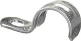 Halex 96112 Conduit Strap, 3/4 in, 4/BAG, Steel, Galvanized