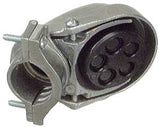 Halex 58005 Service Entrance Cap, Clamp, Aluminum, 2.13 in H x 2.69 in W x 2.25 in D