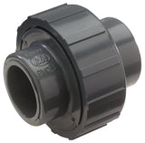 NDS U-2000-S Pipe Union, 2 in, Slip-Joint, Gray, SCH 80 Schedule, 150 psi Pressure