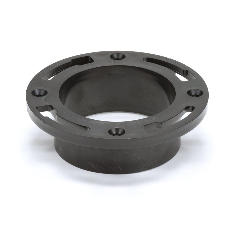 Oatey 43548 Closet Flange, 2.36 in W Dimensions, 4 in Connection, ABS, Black, For: 4 in Pipes