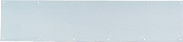 Schlage C8400PA28 8X34 Kick Plate, 34 in L, 8 in W, Aluminum, Anodized