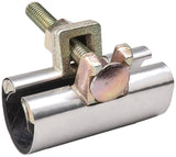 B & K 160-607 1-Bolt Pipe Repair Clamp, 1-1/2 in, Stainless Steel