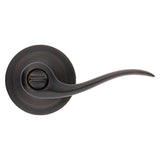 Kwikset Signature Series 740TNL 11PSMTCP Entry Lever, Venetian Bronze, Zinc, Residential, 2-3/32 in Projection