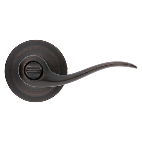 Kwikset Signature Series 740TNL 11PSMTCP Entry Lever, Venetian Bronze, Zinc, Residential, 2-3/32 in Projection