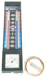 Taylor 5329 Thermometer with Hygrometer, -40 to 100 deg F