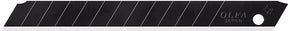 OLFA 9148 Knife Blade, 9 mm, Carbon Steel, 13-Point