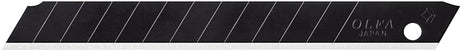 OLFA 9148 Knife Blade, 9 mm, Carbon Steel, 13-Point