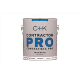 C+K Contractor Pro Eggshell Tint Base Mid-Tone Base Paint Interior 1 gal, Pack of 4