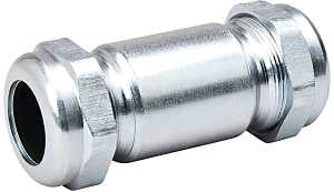 B & K 160-008HC Pipe Coupling, 2 in, Compression x IPS, Steel, 125 psi Pressure