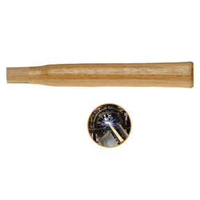 Link Handles 65994 Hammer Handle, 10-1/2 in L, Wood, For: 2 to 4 lb Hammers