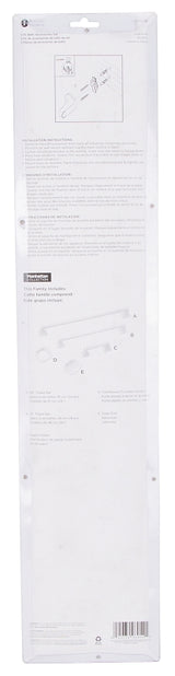 Boston Harbor PBC001-WH Bath Accessory Set, Metal, White, 5-Piece, For: Bathroom