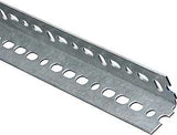 National Hardware 4020BC Series N180-083 Slotted Angle Stock, 1-1/2 in L Leg, 48 in L, 14 ga Thick, Steel, Galvanized